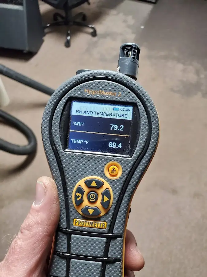 Moisture meter humidity assessment for Fire & Smoke Damage Restoration in St. Paul